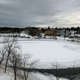 Image for article titled Man Attempts to Carve Peace Sign Into Maine's Colossal Ice Disk With Chain Saw